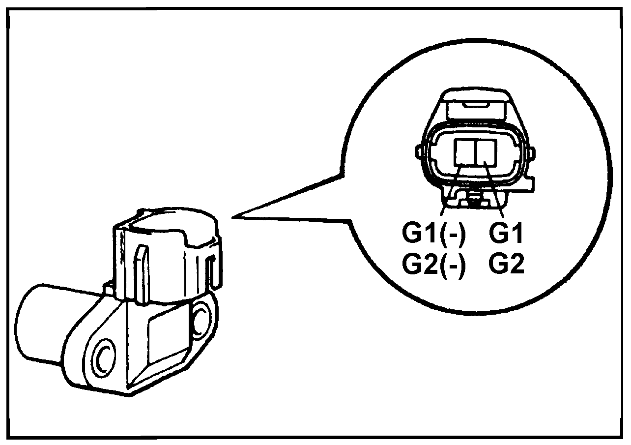 Датчик положения коленвала рисунок