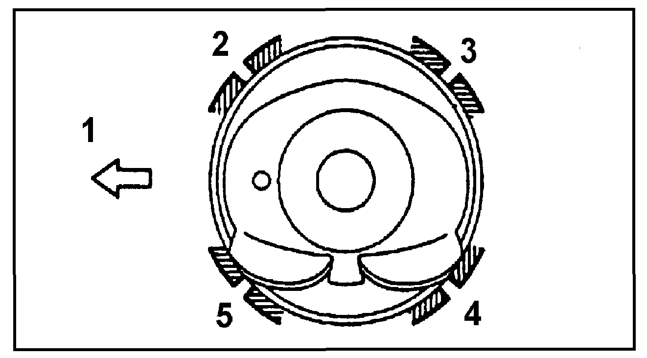 Установка поршневых колец на двигателях 1G-FE (с 08.1998 г.)